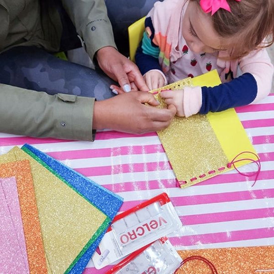 April 11th Glitter Clutch - Toddler Crafts