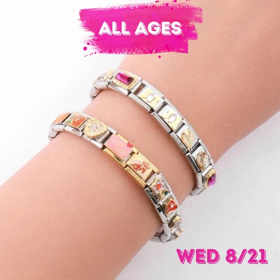 Italian Charm Bracelet Making with The Niche Shop Aug 21st - All Ages