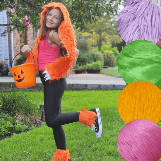 Load image into Gallery viewer, DIY Monster Halloween Costume Tween  Sewing workshop NYC
