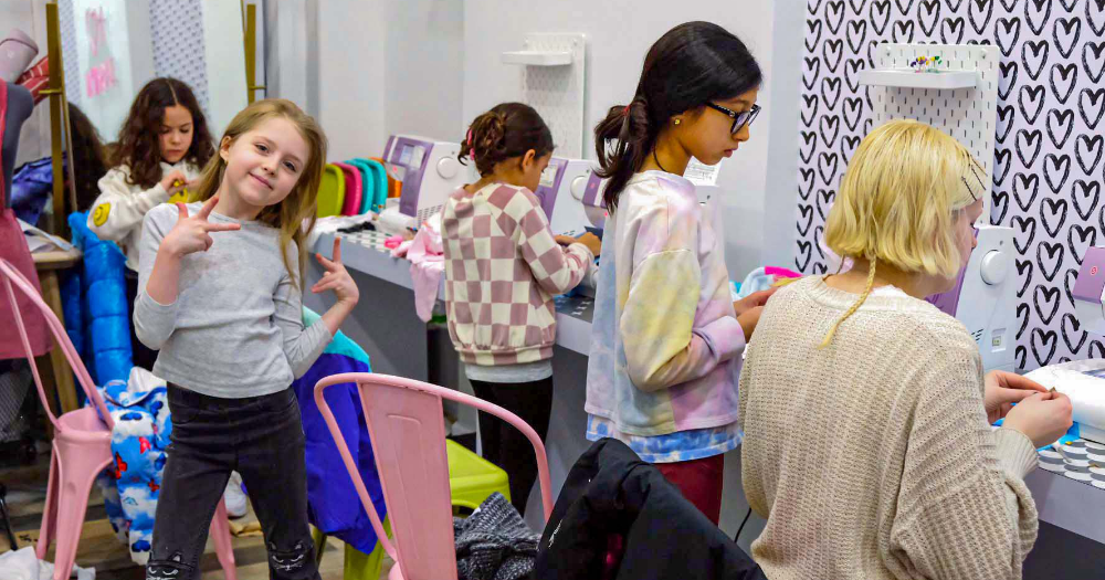 Sewing classes for kids and teens
