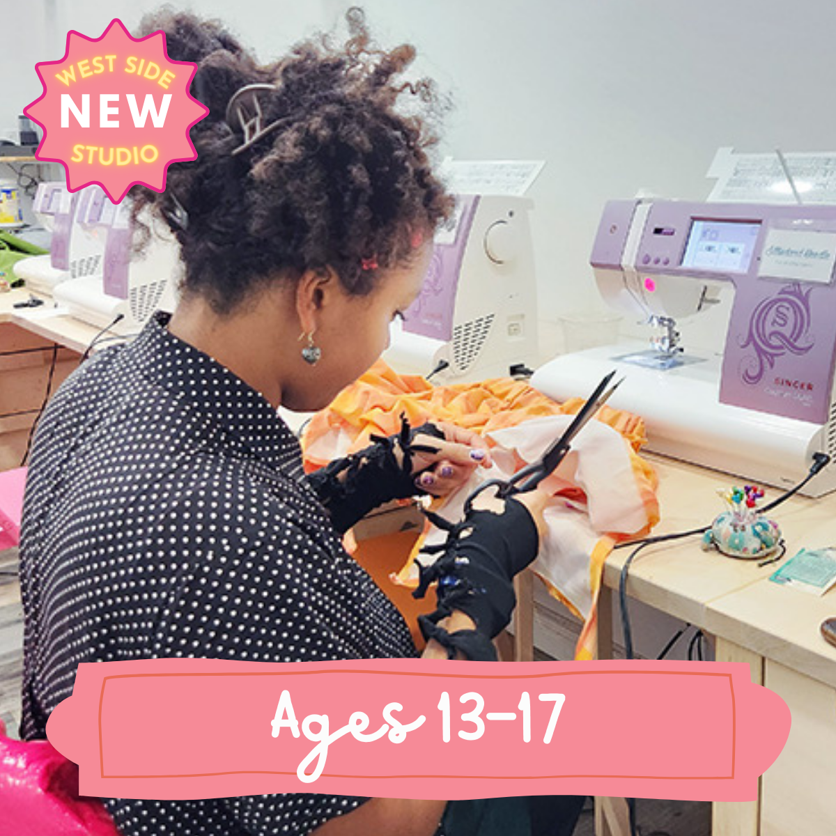 Mini Sewing Course for Teens - West Side