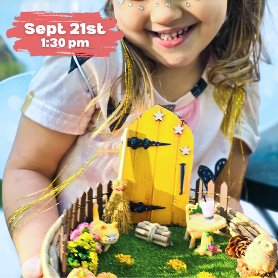 Fall Fairy Garden Workshop & Party