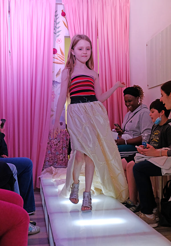 walk the runway in a kids fashion show nyc class