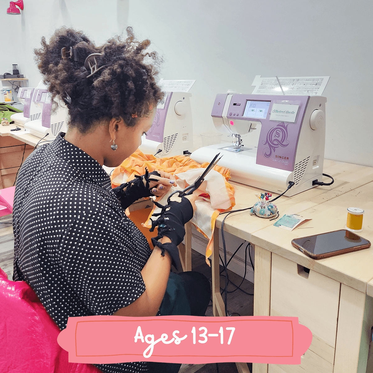 Fashion Design & Sewing Class for Teens 2023-2024