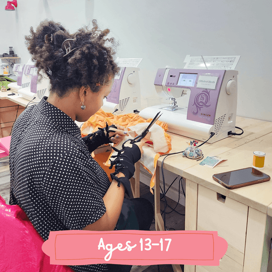 Load image into Gallery viewer, Fashion Design &amp;amp; Sewing Class for Teens 2023-2024 - The Fashion Class
