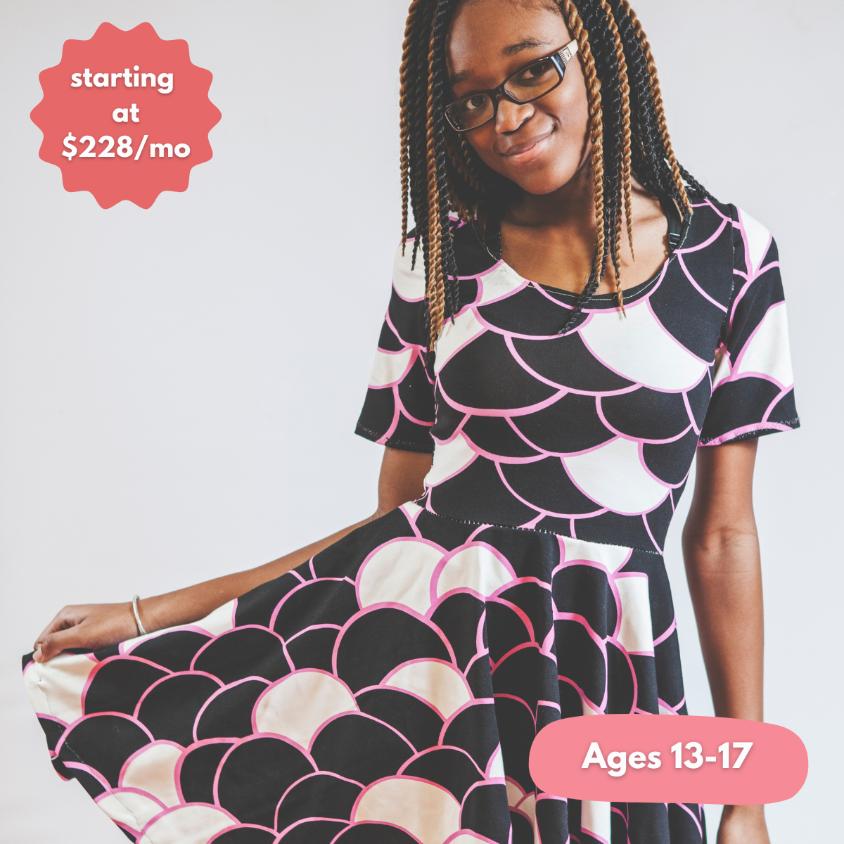 Creative Sewing Class for Teens Fall 2024