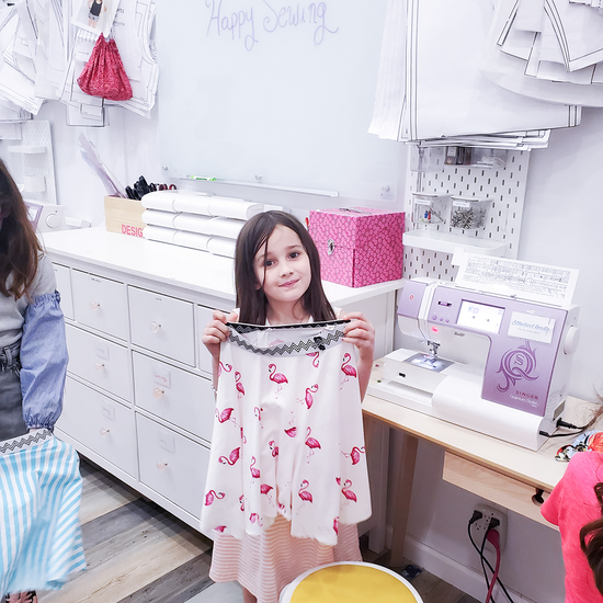 Courtney & Pilar's Fashion Design & Sewing Playdate