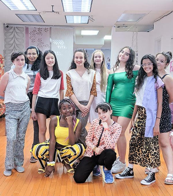 Fashion + Sewing Summer Camp for Teens - NYC 2023 - Sold Out