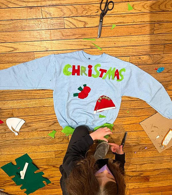 Ugly Holiday Sweater Workshop and Party - The Fashion Class